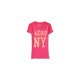 thumbnail image 1 of Camiseta Aeropostale Adornada con Texto Brillante para Mujer Rosa Grande, 1 of 1