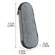thumbnail image 3 of Estuche Rígido Para Maquinilla De Afeitar Estuche rígido para maquinilla de afeitar para hombre, bolsa impermeable para maquinilla de afeitar EVA con bolsillo de malla/cremallera a prueba de sacudidas, 3 of 8