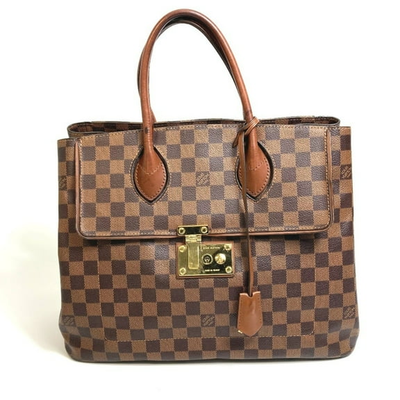 Pre-Owned LOUIS VUITTON N41273 Damier Ascot Tote Bag, Handbag, Canvas, Women's,... (Fair)