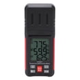 thumbnail image 4 of Termohigrómetro digital, medidor digital de temperatura y humedad, termómetro, higrómetro, medidor de temperatura y humedad, resistente y resistente, 4 of 14