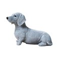 thumbnail image 3 of Estatua de perro salchicha artesanal, pequeña figura coleccionable de resina nórdica, adorno animal para estantería de oficina, sala de estar, decorac, 3 of 9
