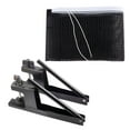 thumbnail image 5 of Table Tennis Net Rack Post Kit Metal Mesh Easy Setup for Indoor Outdoor Game Table, 5 of 9