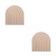 thumbnail image 3 of Yuarrent Posavasos aislantes en forma de arcoíris, alfombrillas para botellas, reutilizables, resistentes al calor, gruesos, antiescaldado, accesorios de Type2 NO2 Yuarrent CBP163335, 3 of 5