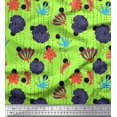 thumbnail image 1 of Soimoi Cotton Duck Fabric Dot,Leaves & Floral Artistic Fabric Prints by Yard 42 Inch Wide, 1 of 3