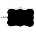 thumbnail image 2 of XmhyTop-A 40 pieces of black chalkboard labels, suitable for Mason jars and glass bottles,1.93 L x 1.34 W, 2 of 4