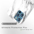 thumbnail image 2 of Étui Compatible avec iPhone 12 Pro Max [6.7 Pouces], Série Cat Couverture en Silicone à Fort Impact avec Graphiques Ultra Full HD (Design 102841-CA), 2 of 7