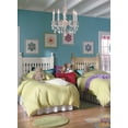 thumbnail image 3 of Crystorama 5515-WW-CL-MWP Paris Market 5 Light White Mini Chandelier, 3 of 3