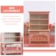 thumbnail image 3 of Miniatura de gabinete de casa, gabinete de madera en miniatura, muebles para casa de muñecas, modelo 1:12, 3 of 8