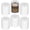 6 PACK, variant on Shower Filter  , 9 Pack 20 Stage Shower  Filter for Hard Water, Microporous Pressurization High output Water Filter Compatible Similar Design, 10000 Gallons 3 Month