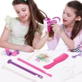 thumbnail image 4 of Machine à Tresser Automatique Électrique Bricolage Mode pour Enfants Machine à Tresser Torsion Tricot Rouleau Torsion Tricot Outil de Modelage Cadeau pour Fille, 4 of 7