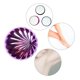 thumbnail image 2 of Eliminador de reutilizable de borrador de vidrio portátil Sunnimix Violeta Depiladoras, 2 of 8