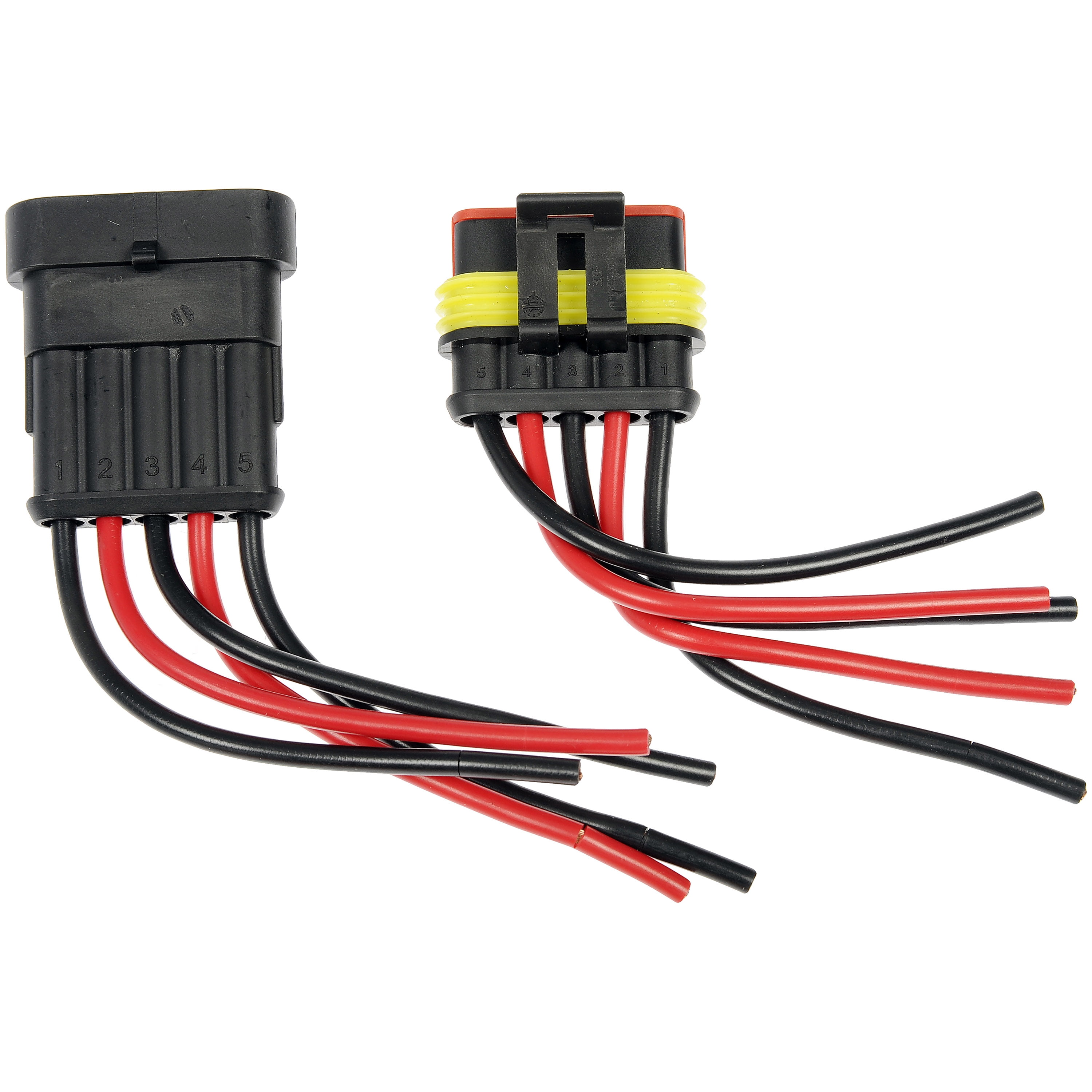 Dorman HELP 91444 5 Wire Electrical Pigtail Connector, Automotive Pigtails & Sockets