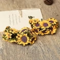 thumbnail image 4 of 100 Uds Girasol de papel ZHCH Hecho en casa para fiesta de boda Diy Homeamarillo, 4 of 4
