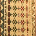 thumbnail image 1 of Ahgly Company Indoor Square Abstract Brown Modern Area Rugs, 5' Square, 1 of 4