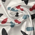 thumbnail image 7 of Ambesonne Mid Century Valance & Curtain, Retro Space Design, 55"x30", Slate Blue Red Black, 7 of 7