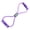 Purple, variant on mdesiwst Figure 8 Resistance Band with Handles for Workout Arm Back Shoulder Training Elastic Rope Yoga Gym Fitness Pulling Rope for Men Women