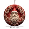 thumbnail image 4 of Pounoo Clearance Grinch Christmas Decorations Christmas Decoration Flat Christmas Tree Style Home Decoration Car Ornaments Wall Decor, 4 of 6