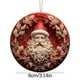 thumbnail image 3 of Adorno Navideño Plano para Árbol de Navidad | Colgante para Casa y Coche | Decoración Navideña Multiusos para Árbol, Chimenea, Puerta, Sala de Estar, Regalo para Recién Nacidos y Bodas, 3 of 5