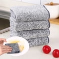 thumbnail image 2 of Thin Kitchen Towels Pack of Dish Towels Utility Rags Mini Dish Towel T Towels for Kitchen 5PCS Household Cleaning Kitchen Dish Cloth Thickened Absorbent Fine Fiber Dish Towel Hand Towel, 2 of 4