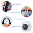 thumbnail image 7 of FORMRS Women's Travel Backpack Purse Anti-theft Hidden Pockets Casual Shoulder Bag, Light Colorful Circles, 7 of 7
