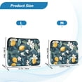thumbnail image 4 of FORMRS 13"-13.3" Laptop Sleeve Protective Case Soft Carrying Quilted Computer Bag Cover, Floral Lemon, 4 of 7