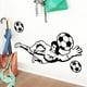 thumbnail image 4 of Etiqueta engomada arte de del fútbol del nombre de fútbol para la decoración del dormitorio niños Mural UNA, 4 of 9