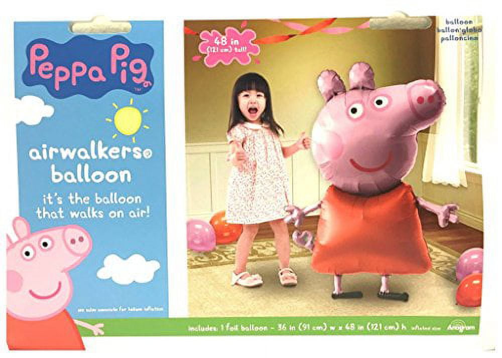 Peppa Pig Balloon 36in x 48in - Giant Gliding
