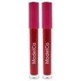 thumbnail image 2 of Laca de labios ModelCo Iconic Red, 5 ml, paquete de 2, altamente pigmentada, 2 of 3