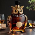 thumbnail image 6 of Darzheoy Owl Whiskey Bottle, Funny Whiskey Owl Bottle, Owl Animal Whiskey Decanter, Fun Bar Decoration, Gift for Whiskey Lovers, Dad, 6 of 9