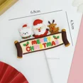 thumbnail image 3 of Decoración navideña para tarta, decoración para árbol de Navidad, alce, decoración para tarta, decoración para fiesta de Navidad, 3 of 5