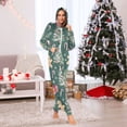 thumbnail image 7 of FORMRS Onesies Pajama for Adults Unisex Hoodie Winter Jumpsuit One Piece Sleepwear, Sizes S-2XL, Red Christmas Gingerbread, 7 of 7