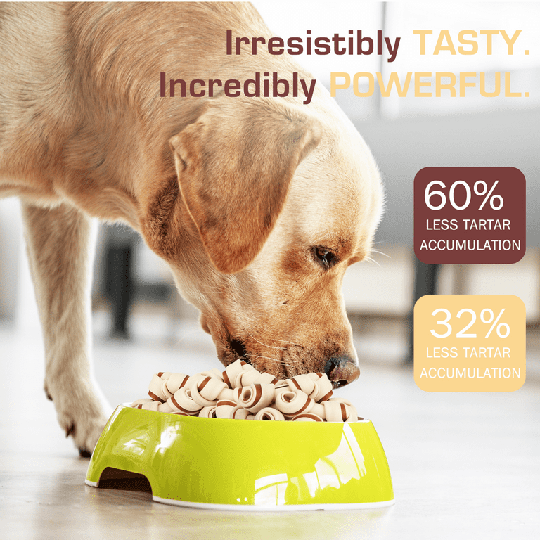 HealthyBones Peanut Butter Rawhide Free Healthy Mini Chews for