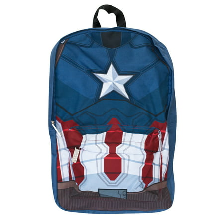 Captain America Armor Backpack (Best Time To Backpack Central America)