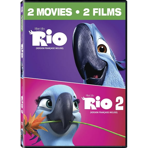Rio 1 & 2 Movie Collection (Bilingual) (DVD)