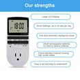 thumbnail image 3 of Yeacher Digital Light Timer Plug, Outlet Timer Socket LCD Display 10 Programmable Switching Programs 24, 3 of 7