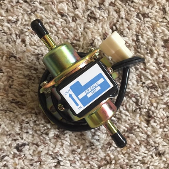 Ep-500-0 24V Electric Fuel Pump Fits For Yanmar,Kubota Low Pressure Fuel Pump