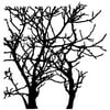 The Crafter's Workshop Stencil, 6 in x 6 in, Branches