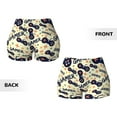 thumbnail image 5 of Kdxio Game Controller Print Workout Shorts for Women Seamless Soft Smooth Gym Yoga Scrunch Active Shorts, 5 of 9