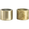 thumbnail image 3 of Quillan Collection Three-Light Soft Gold Transitional Bath & Vanity Light, 3 of 15