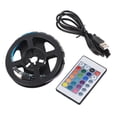 thumbnail image 2 of Waterproof USB RGB LED Strip, USB LED Strip Lights, LED With 24-key Remote Control, Adjustable Light Power, For Desktop PC Backlight, Home Game Machine Mainboard, 2 of 8