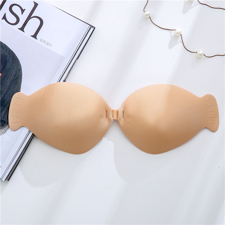 Women Invisible Brassy Tape Breast Lifting Bra Tape Silicone Invisible  Nipple