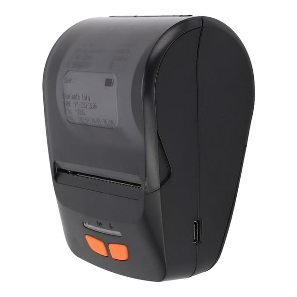 Impresora de etiquetas portátil,Impresora térmica Bluetooth con impresora térmica POS Impresora térmica portátil Ultra Responsiva