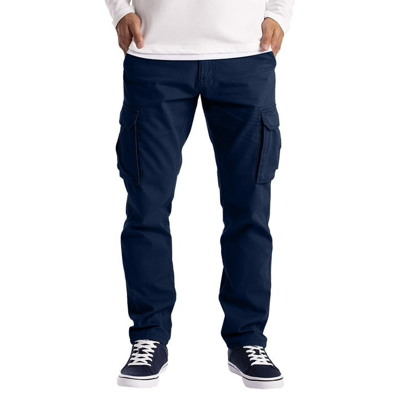 Cargo Pants for Men Relaxed Fit Causal Pants Slim Work Streetwear