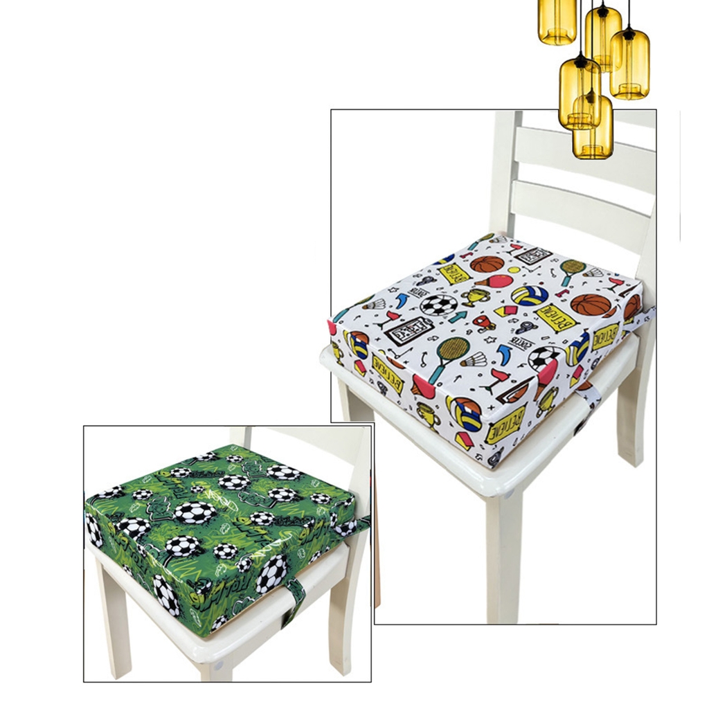 High Chair Pad Boosters Travel Dining Room Adjustable Detachable Washable Thicken Sponges Seat Cushions for Toddler Kid