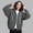 *Black, variant on ClodeEU Women's Sweatshirt ,Casual Loose Solid Color Pocket Sweatshirts, Long Sleeved Double Zipper Hooded Top Black,Womens Plus XXL