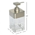 thumbnail image 5 of Better Homes & Gardens Metal and Glass Soap Pump, Clear with Silver Accent, 5 of 8