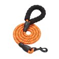 thumbnail image 1 of Decodeary Laisse pour Chien en Nylon Réfléchissante, Corde Solide Durable pour Longue Durée, Laisse pour Animal de Compagnie Solide, orange Élégant 150cm*1.2cm, 1 of 6