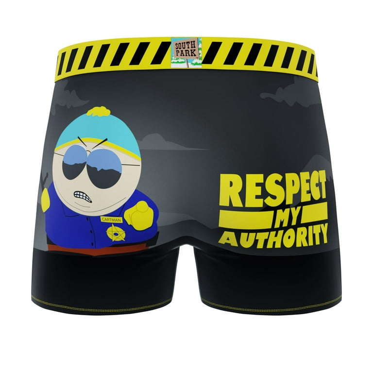 CRAZYBOXER South Park Cartman Men's Boxer Briefs (Pack 5)