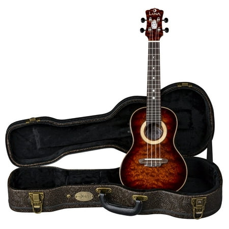 Luna Uke 15th Anniversary Concert Ukulele w / Preamp & Hardshell Case -#UKE15thC