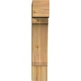 thumbnail image 2 of Ekena Millwork 6"W x 18"D x 30"H Legacy Block Rough Sawn Bracket, Western Red Cedar, 2 of 4